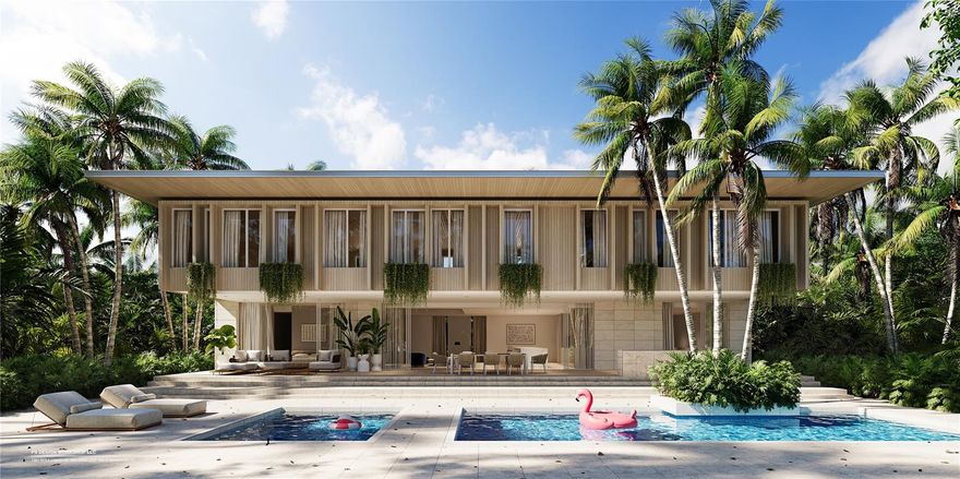 Short Sale. Lot currently has slab in place but building stopped. Plans could be taken over and completed and build your own dream home on Siesta Key. Short walk to the village and all it has to offer. Pics are the rendering of the permitted house to be built.