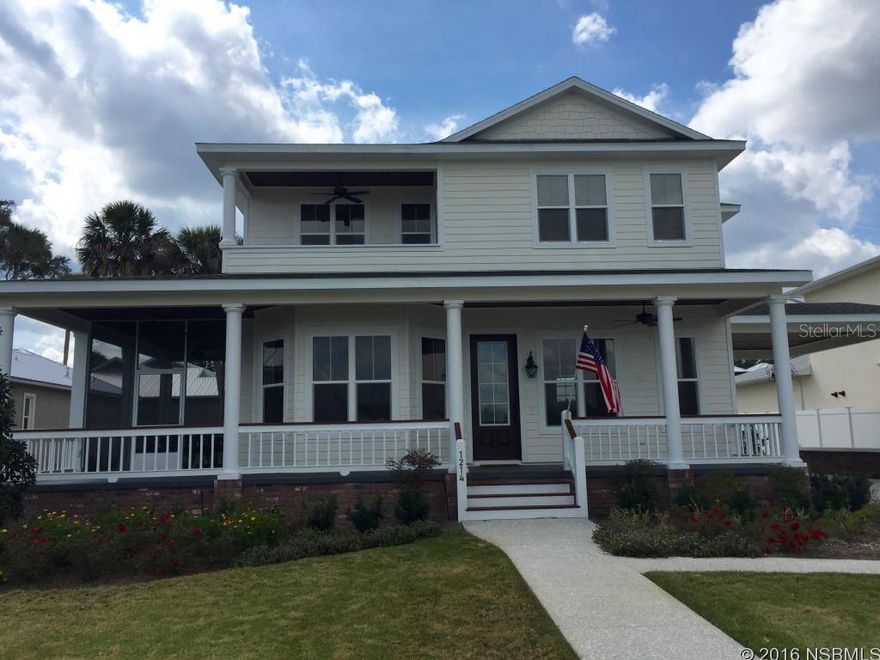 HOUSE PLUS BOAT SLIP!!!! INTERCOASTAL WATERFRONT VIEWS, GORGEOUS HICKSON NEWLY BUILT HOME IN 2015, 3/3 WITH PLENTY OF PARKING FOR BOAT TRAILER, INCLUDES BOAT SLIP USAGE WITH RENTAL. OUTDOOR SUMMER KITCHEN WITH BBQ/TV/REFRIGERATOR/BAR, FIREPIT, OUTDOOR SHOWER, PRESTIGIOUS RIVERSIDE DRIVE, CLOSE TO HISTORIC CANAL STREET, BEAUTIFUL DESIGNER KITCHEN WITH HARDWOOD FLOORING, 2 LARGE MASTER BEDROOMS PLUS KIDS ROOM/NURSERY, AVAILABLE 6/1/16 THRU 10/31/16.  $2250.00 ADVANCED RENT DUE PLUS $1000.00 DEPOSIT.  CLEANING FEE DEDUCTED FROM DEPOSIT ;Security: Monitored