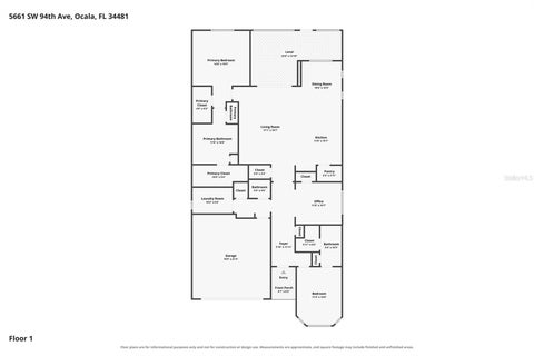 Tiny photo for 5661 SW 94th Avenue, Ocala, FL 34481 (MLS # OM733267)