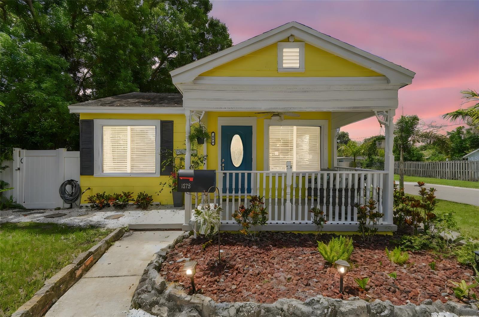 High and Dry NO FLOOD INSURANCE REQUIRED! Charming 1940s Corner Lot Home with Modern Updates!
Step into timeless charm with this beautifully maintained corner lot home, showcasing architectural details from the 1940s. Enjoy classic features like original wood flooring, large sun-filled windows, elegant cove molding, and inviting archways that add character throughout.
The master bedroom boasts a generous walk-in closet, while all bedrooms feature updated engineered hardwood floors. The split-bedroom floor plan offers privacy and comfort, complemented by a bright and airy living and dining area, and a spacious kitchen ready for your personal touch.
Outside, you'll find a convenient two-car carport and ample street parking. Located just a short drive from vibrant downtown St. Petersburg and the stunning Gulf Coast beaches, this home blends historic charm with everyday convenience.
Don't miss your chance to own a piece of history with modern comforts!
