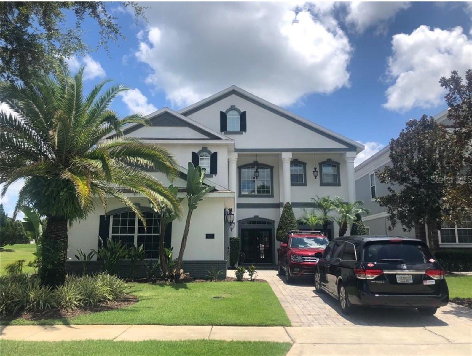Phenomenal TURN -KEY opportunity located in the Homestead Subdivision on Reunion’s East Side. Nestled up the INDEPENDENCE GOLF COURSE with a great view, this home is a PROVEN Rental Winner. It comes FULLY FURNISHED with a TRANSFERRABLE MEMBERSHIP.
As you walk into this home you are greeted by natural light and an open concept layout. Your living space is simply perfect for the family vacation with an open floor plan, allowing the entire family to cook, dine and hang out. You will love the massive kitchen with beautiful granite countertops. Experience the magic in the evenings and watch a movie with the 75-Inch, 4K TV. Enjoy the comfy sectionals that seat 8 and beautiful dining area that comfortably seats 10. The home also offers SONOS sound system inside and out.
Escape everyday life and make magical memories in this spectacular 4,192 Sq. Ft, 5 bed, 4.5 bath home. No expense has been spared with this designed for fun, family vacation rental and has proven numbers to be a great Rental Income driven home.
The arcade room features 2 Superbikes 2, Skeeball, Multi-Arcade, basketball arcade, and 5 arcades, Pac Man, Asteroids, Street Fighter, Centerpede & Rampage, a 120-Inch theater screen connected to upgraded cable, an Apple TV 2 with theater seating and karaoke set-up. It also features Custom built full-size bunk beds and a Car Pool table, a New York theme scape with working lights .
This home is truly magical with beautiful interior furnishings and custom themed rooms for the entire family. Looking to experience that dream vacation only a few miles away from Walt Disney World® Resort? Well look no further as this home is simply perfect for you and your family.
Step out onto your private lanai, grill up a great lunch with the BBQ and enjoy your meal at your outdoor patio table that seats 8. Relax in the large pool and spa and take in the Florida sun on any of the 6 sun loungers. There is a pool alarm as well as an optional pool fence and self-closing gate for your peace of mind if traveling with little ones. For your convenience, you will find an outdoor poolside bathroom and shower. For fun, you will also find pool basketball, giant Jenga and 4-in-a row game.
Want to play?? Enter the game room, boasting 2 Superbikes 2, skeeball, 5 other arcades, and a basketball arcade. Want the kids to watch their own movie or play on a PS4 or Xbox One? Then they can do so in the game room with a 150-screen, upgraded cable, Apple TV 2 and theater seating for 8 and bar seating for 4. There is also a karaoke set-up for fun-filled evenings.
The ground floor Master bedroom has a King-size bed. Upstairs there is an open den which has a bar and cocktail table multi-arcade. There is also access onto the rear balcony. On the large rear balcony, you will find great views as well as lounge seating for 4. Come see this fantastic opportunity to own a piece of Reunion!