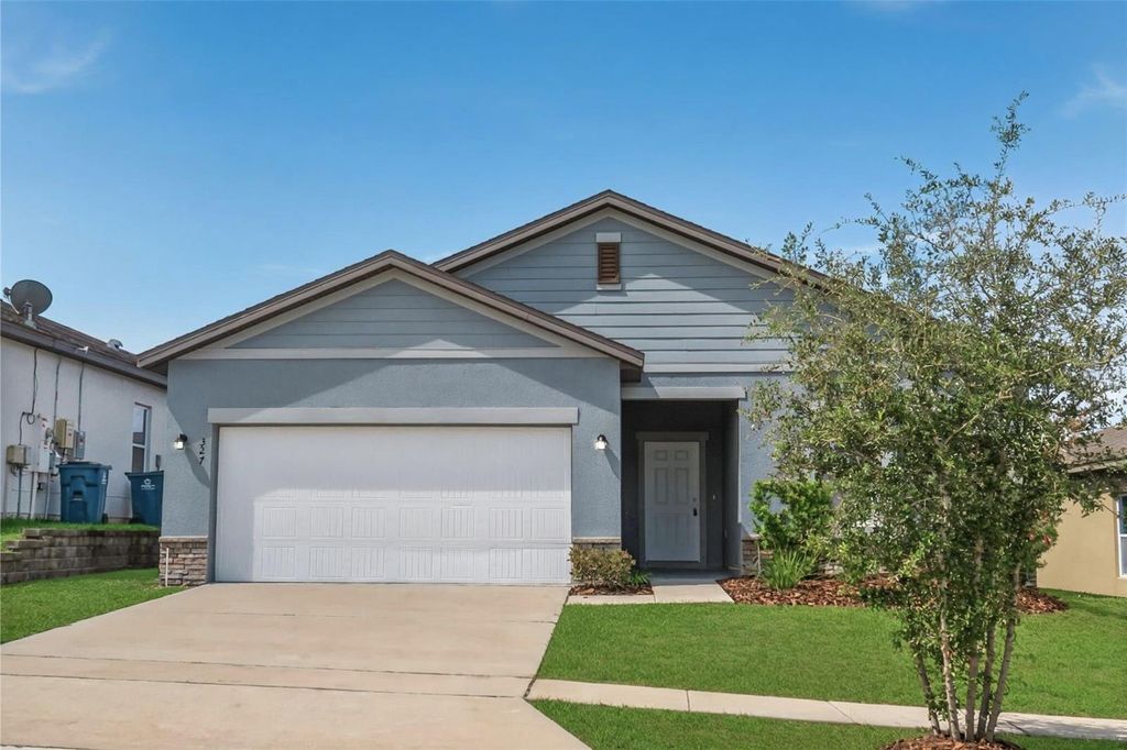Photo of 327 Eaglecrest Drive, Haines City, FL 33844 (MLS # TB8434024)