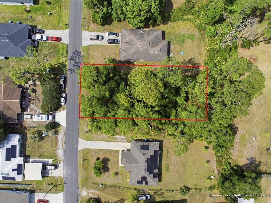 Welcome to Daytona Park Estates! This beautiful buildable residential lot in DeLand offers an excellent opportunity to build your custom home in a growing area with no HOA. Measuring approximately 75x182 and totaling approximately .31 acres, this oversized property provides added flexibility for site design and layout. Located on a paved road with area utilities being well and septic. 

Conveniently located near shopping, dining, major roadways, and Central Florida attractions. Additional Daytona Park Estates parcels are also available and may be purchased individually or in bulk. Additional parcel information available in attachments. Buyer to verify all zoning, utility, flood zone, and development requirements during due diligence.