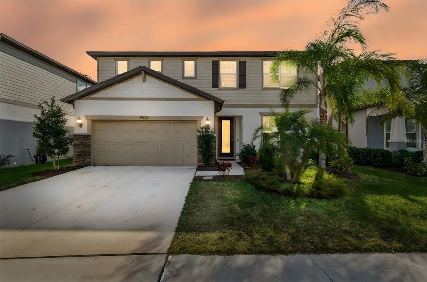 FishHawk-area living without CDD fees!
Zoned for A-rated schools  Newsome High School, Barrington Middle School, and Pinecrest Elementary, this is your opportunity to own in one of the area’s most in-demand school districts.
Welcome to Hammock Crest, a gated boutique community of only 99 homes near the FishHawk area. Enjoy the prestige of the location without the added FishHawk costs. Many nearby communities carry CDD fees plus HOA dues, while Hammock Crest offers no CDD and a low HOA. Even better, the HOA includes Spectrum TV Stream Package and Spectrum Internet with WiFi Fiber Gig.
Convenience is key. You’re just 2 miles from FishHawk Town Center, with quick access to US-301 and I-75 for an easier commute to Tampa and Brandon. Bonus: the school bus picks up right at the gate on Boyette, making mornings simple.
Inside, this spacious Pulte Smart Home Tower Model features 5 bedrooms, including four upstairs and one downstairs bedroom currently used as an office ideal for guests, multigenerational living, or working from home. The open layout includes thoughtful upgrades such as wood plantation shutters, SafeRacks garage storage, EV charger, Invisible Fence system, and Tailwagger pet doors.
Homes in Hammock Crest rarely come available. Schedule your private showing today and experience the perfect trade-off: top schools, gated living, prime access, and lower monthly fees.