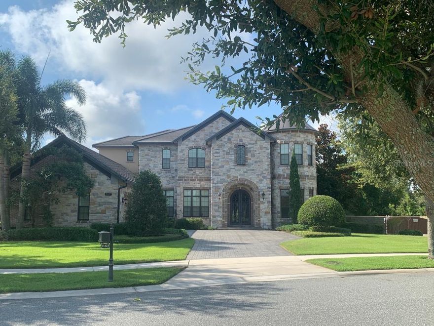 BEAUTIFUL CUSTOM HOME ,  WATERSTONE SUBDIVISION  WITH SECURITY GUARD  , AMAZING FLOOR PLAN.  an amazing oversized kitchen with  island, huge laundry downstairs , top of the line appliances and finishes. Central vacuum , The  Master Suite includes a large sitting area Upstairs there are 2 bedroom suites,  washer/dryer closet upstairs ,3 car garages , summer kitchen ,gym or office ,  .
 An absolute Must See!
Exercise machine do not convey.