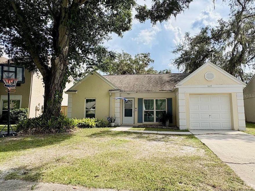 This very livable, 3-bedroom 2-bath home with a huge fenced backyard is waiting for a new owner!   Low HOA fees of $140 year, no CDD and no flood insurance required.   Upgrades include new Roof in 2019, remodeled kitchen with granite countertops, stainless steel appliances, white cabinets, a closet pantry and an extra 6' long counter space with loads of cabinets below. All energy-efficient windows and sliding glass doors October 2019, HVAC in 2016. The 20' screened lanai was built in 2014 and lends plenty of room for outdoor living with a view to the fenced backyard that is large enough for any activity.  The 2nd and 3rd bedrooms feature high ceilings, ceiling fans and floor-to-ceiling bookshelves installed around the window, creating a great desk area for workspace or makeup. In the next block to the east is dog friendly Lakeview Village Park with basketball courts, playground, covered picnic pavilion and tables, water fountain, bathrooms and generous parking areas.  Why pay for a gym membership when you can come walk the paved path around the park, enjoying the rabbits and birds along the way.     I-75 access is less than 5 minutes away and Brandon Mall on Highway 60 is 10 minutes.  Don't miss your chance to get in to this area at this price point of under $300,000!