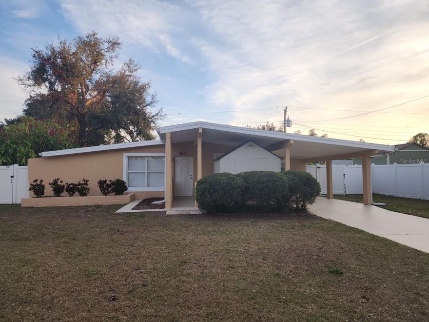 Immaculate West Bradenton home.  3 bed / 2 bath with carport.  Shows beautifully with many updates--all the work is done. Just repainted inside and out.  Ceramic tile throughout.  Concrete block construction.  The fenced backyard includes a drive gate for parking a boat or trailer or vehicle. New roof in 2019. Quiet location near Manatee Ave between 43rd St W and 26th St W. Quick access to downtown Bradenton, island beaches, shopping, and restaurants.  Not in a flood zone.