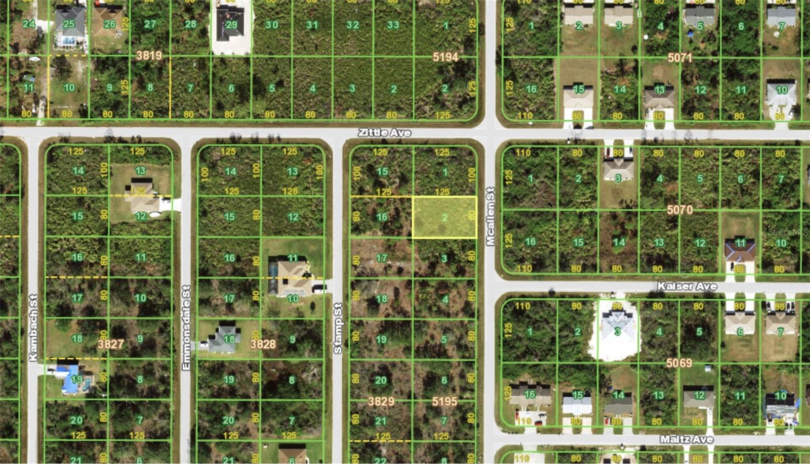 Beautiful 10,000 sqft lot in Port Charlotte. NO HOA! Great opportunity to build your dream home!