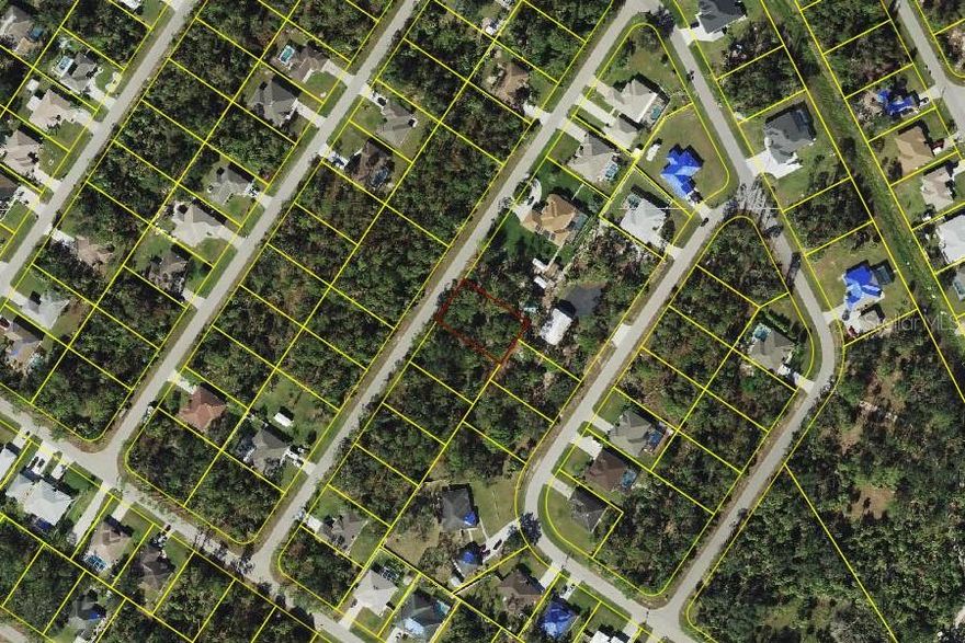 Beautiful lot waiting for you to build your dream home in the thriving city of North Port, home of the Atlanta Braves Spring Training. Minutes to the North Port Aquatic Center, the water park that features a 25-meter stretch pool, three slides, and a lazy river. Centrally located to EVERYTHING...US-41, I-75, schools, Suncoast Technical College, Shannon Staub Library, and plenty of grocery & retail shopping, and dining. Close to Venice, Port Charlotte & Punta Gorda. Near the new waterfront oasis, Sunseeker Resorts. Convenient access to a multitude of golf courses, world-class fishing, boating, and stunning Gulf beaches!