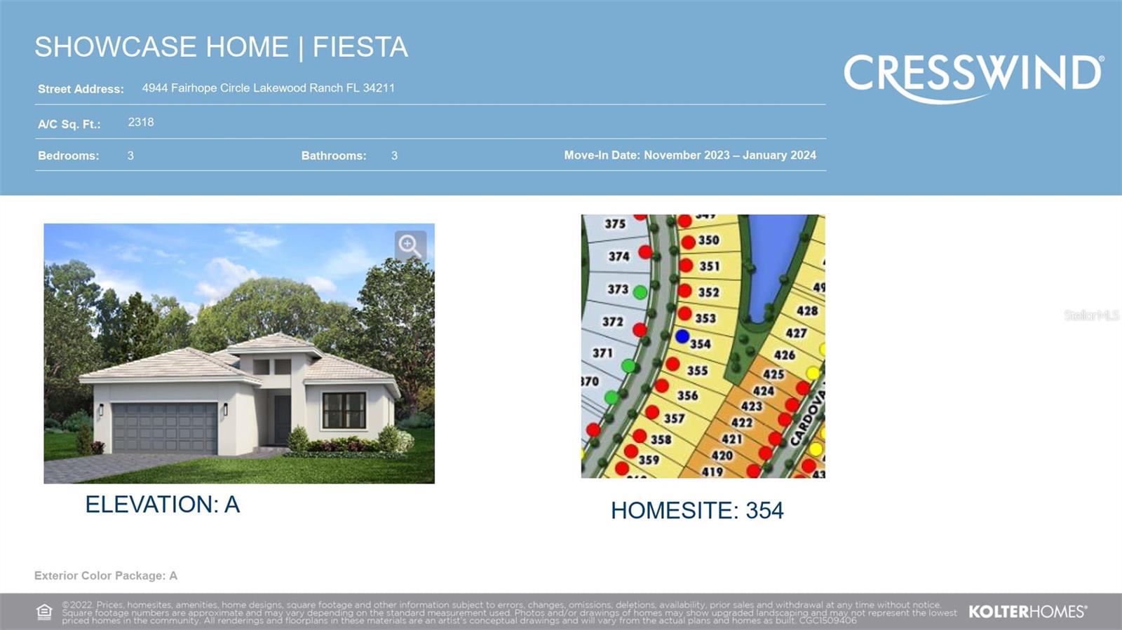 CRESSWIND LAKE WOOD RANCH - Residential