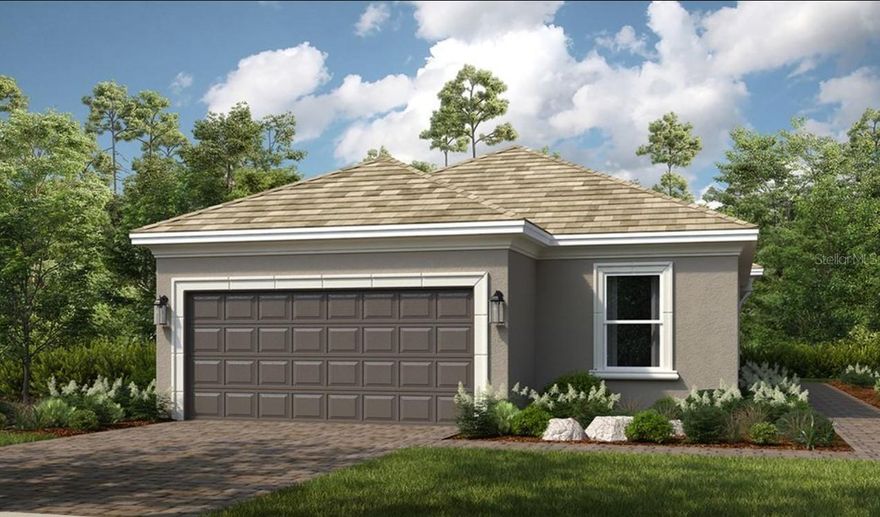 What's Special: No Rear Neighbors | Extended Patio | Oversized Garage. New Construction - Ready Now! Built by America's Most Trusted Home Builder. Welcome to the Arezzo at 3909 Fraccareta Way in Esplanade at Wiregrass Ranch! Enter through the side entry into a bright, open-concept space where the designer kitchen overlooks a welcoming great room and sunny lanai. The dining area sits nearby, perfect for hosting friends or enjoying quiet evenings. Off the great room, the private primary suite offers a peaceful retreat with dual sinks, a water closet, and a spacious two-sided walk-in closet. On the opposite side, two secondary bedrooms share a full bath, while a study and laundry room add convenience. A 2-car garage completes this thoughtfully designed villa. Additional Highlights Include: Tray ceiling at dining room/great room/primary suite/study, 4' extended garage, 8' interior doors, extended screened patio, study in place of flex, extended screened patio, additional sink in bath 2, laundry room sink with washer and dryer included. Photos are for representative purposes only. MLS#TB8487458

Specifically designed for 55+, Esplanade at Wiregrass Ranch offers an unparalleled resort-style living experience! Enjoy a lifestyle enriched by wellness programs and luxurious amenities that revitalize the mind, body, and spirit. From wine tastings and gourmet dining experiences to live concerts and exciting excursions, Esplanade provides thoughtfully curated activities to enhance and elevate every aspect of your daily life.