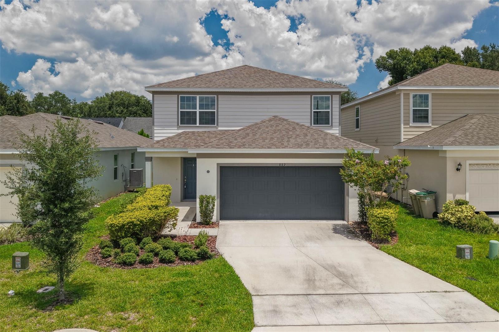 Welcome to this beautifully maintained 4-bedroom, 3-bathroom home 2208 sqft built in 2022 by Centex Homes featuring the popular McNair floor plan. No CDD! Nestled within the gated community of Cagan Crossings, this home offers the perfect blend of comfort, style, and convenience — and is priced below tax value and original purchase price for a quick sale!
Step inside to find a thoughtfully designed layout with one bedroom and a full bath on the main floor, perfect for guests or a private home office. Upstairs, enjoy a spacious loft, three additional bedrooms including a generously sized master suite, and plenty of space for the whole family to unwind.Relax or entertain in your covered back porch overlooking a flat, spacious backyard, ideal for weekend gatherings, gardening, or play.
Located just minutes from Lake Louisa State Park, the Wellness Way Corridor, championship golf courses, and the sparkling Clermont Chain of Lakes, Cagan Crossings offers an unparalleled lifestyle at an incredible value. Enjoy easy access to major highways, shopping, dining, and top-rated schools in a family-friendly neighborhood that truly has it all.
Motivated seller – don't miss this opportunity!