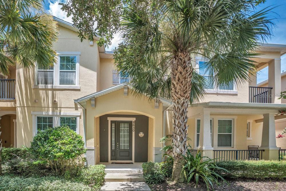 Welcome to this beautifully 3-bedroom, 2.5-bathroom townhome located in the serene and highly sought-after Carrington community in Windermere, FL. This elegant home offers the perfect blend of comfort, style, and convenience.
Step inside to an open-concept layout designed for effortless entertaining, featuring gleaming granite countertops, 42” upgraded kitchen cabinets, and a spacious living and dining area filled with natural light. The cozy private patio just off the main living space is ideal for morning coffee or evening relaxation.
Upstairs, you’ll find three generously sized bedrooms, including a serene primary suite with a walk-in closet and spa-like bathroom. A two-car garage offers ample storage and convenience.
Enjoy resort-style living with access to the community pool and cabana house. Zoned for top-rated “A” schools and ideally located near upscale shopping, fine dining, world-class golf courses, scenic parks, and tranquil lakes. Plus, enjoy the nightly magic of Disney fireworks lighting up the sky—just minutes away.
Don’t miss this opportunity to own a luxury townhome in one of Central Florida’s most desirable communities!