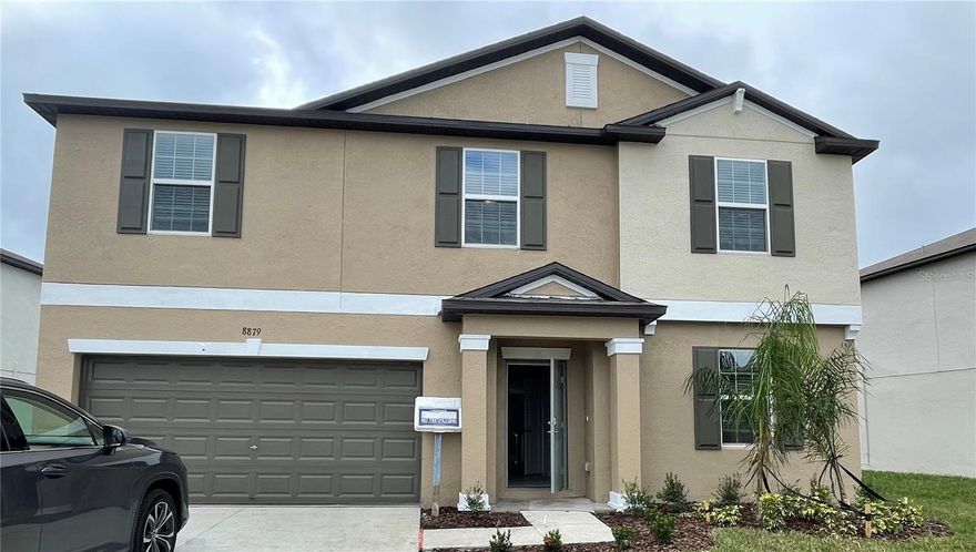 Meticulously maintained 5 bed 2 1/2 bath late 2022 built 2897 sft home features open Layout w/Master and laundry on the first floor. The main floor features a study/office space, large Kitchen with Stainless steel appliances, large granite counter top overlooking the living room, dining room, master en-suite with huge walk-in closets and spacious bathroom with double vanity, plenty of cabinets, tub, standing shower and many more. Game room and additional 4 Bed Rooms on the second level. Ceiling fans are installed throughout the house. The house also features fenced in oversized backyard. Resort style living and a great place to live and entertain! Great proximity to all Wesley Chapel public, charter and prep schools. Easy access to Overpass that connects I-75. Neighborhood market with Publix, Starbucks, Gas Station are at a walkable distance and minutes away from Wiregrass Mall, The Grove, Tampa Premium Outlets, Emergency and general hospitals, golf, shopping, dining entertainment and many more.

Rent includes cable/internet, unlimited lagoon access, grounds care.