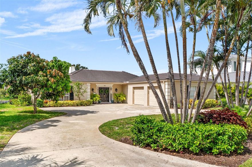 Seasonal rental opportunity on the highly sought-after Bird Key.

This comfortable 3-bedroom, 4-bathroom pool home is situated directly on a canal with no bridges to the bay, making it an ideal retreat. It's truly an entertainer's dream, featuring a living room and dining room that open directly onto the pool area. The covered lanai offers comfortable seating and dining, while the expansive pool deck provides an additional dining table and chaise lounges for enjoying the sun.

The kitchen is a chef's delight, complete with a breakfast nook and an abundance of amenities. For relaxation, there's a cozy family room overlooking the pool, perfect for movie nights or quiet reading. Each of the three bedrooms boasts an en-suite bathroom and is thoughtfully separated to ensure privacy.

Convenience is key with a large laundry room/butler's pantry located off the kitchen. Parking is also ample, with one garage space available and a spacious circular driveway.

The home's prime location offers easy access to Bird Key Park, Downtown Sarasota, St. Armands, and Lido Beach. It's truly a wonderful home for a winter getaway!
