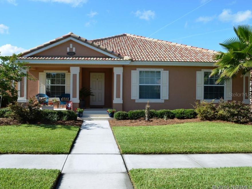 BEAUTIFUL DR HORTON PALERMO MODEL OFFERS GREAT CURB APPEAL & A WELCOMING FRONT PORCH  IN THE VENETIAN BAY NEIGHBORHOOD OF SAVONA SOUTH. THIS FOUR BEDROOM TWO BATH HOME HAS A VERY SPACIOUS OPEN FLOOR-PLAN AND FEATURES SOARING CEILINGS, EXTENSIVE USE OF TILE, A FORMAL LIVING ROOM/DINING ROOM COMO, LARGE EAT IN KITCHEN WITH MAPLE CABINETS, SILA STONE COUNTERS, A BREAKFAST BAR, CASUAL DINING AREA WHICH OVERLOOKS THE FAMILY ROOM. THE FAMILY ROOM LEADS OUT TO THE EXTENDED SCREENED PORCH PERFECT FOR RELAXING OR BBQ'S. ADDITIONAL FEATURES INCLUDE LARGE MASTER SUITE, WELL SIZED GUEST BEDROOMS, WIDENED DRIVEWAY WITH REAR PARKING AND TWO CAR GARAGE. VENETIAN BAY HAS A WORLD CLASS CHAMPION GOLF COURSE COMMUNITY WITH A 350,000 SQ FT TOWN CENTER WITH RETAIL SHOPS, FINE DINING, RESTAURANTS, SPORTS PUB, STATE OF THE ART FITNESS CENTER & POOL. Square footage received from tax rolls. All information recorded in the MLS intended to be accurate but cannot be guaranteed ;Water: City