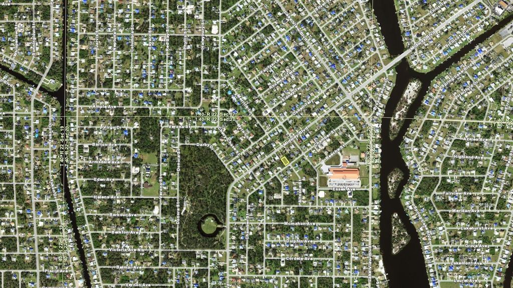 Photo of 566 Chamber Street NW, Port Charlotte, FL 33948 (MLS # A4636058)