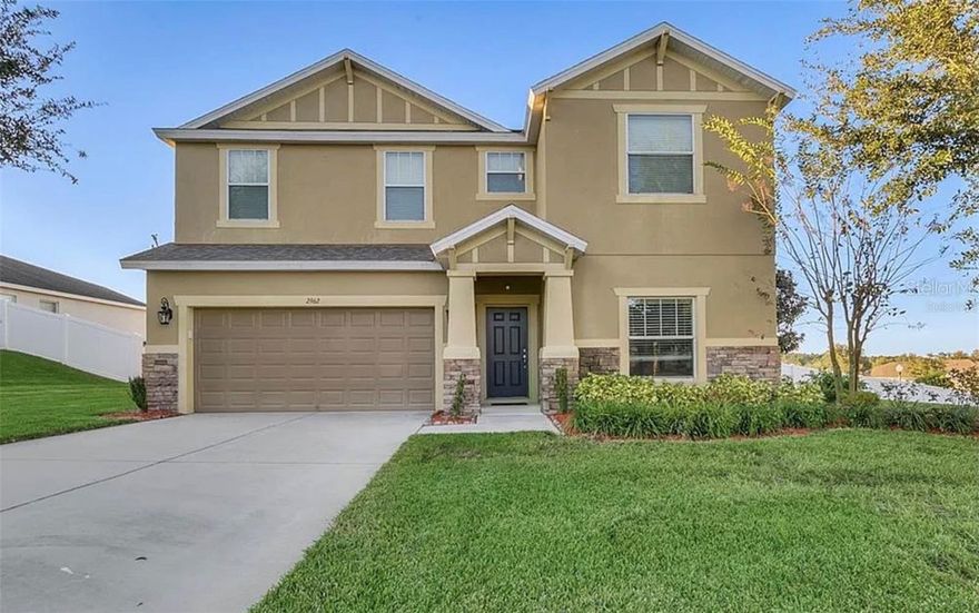 Welcome to this beautifully maintained hilltop home in the sought-after Verde Ridge community of Clermont! Perfectly positioned to capture stunning sunset views, this inviting residence offers the ideal blend of comfort, charm, and Florida living.

From the moment you arrive, you’ll appreciate the pride of ownership and well-maintained condition throughout the property. Inside, the spacious floor plan features bright and airy living areas, abundant natural light, and a seamless flow perfect for both everyday living and entertaining. The kitchen offers ample cabinet and counter space while overlooking the main living areas, creating a warm and welcoming atmosphere.

The generously sized bedrooms provide comfort and privacy, while the outdoor spaces offer the perfect place to relax and enjoy breathtaking hilltop sunsets each evening. Whether enjoying morning coffee or unwinding at the end of the day, the elevated setting makes this home truly special.

Located in the desirable HOA community of Verde Ridge, residents enjoy amenities including a community pool, playground, sidewalks, and convenient access to shopping, dining, schools, major highways, and Central Florida attractions. This move-in ready home is an exceptional opportunity to enjoy scenic Clermont living at its finest!