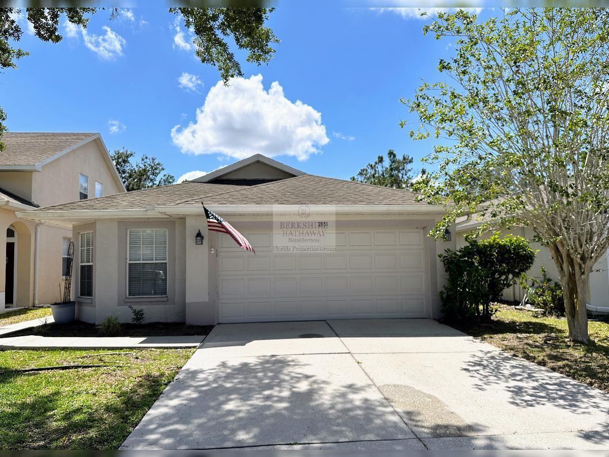 Call today to see this beautiful 3 bedroom, 2 bath home in Wilderness Lake Preserves, with amenities too great to mention!! Single story home with wood floors in master bedroom, great room and front office. Solid surface counters and ceramic tile in kitchen plus two closet pantries. Master bath also features ceramic tile flooring with dual sinks, garden tub with separate shower stall. Screen porch on back with wooded and lake view. Rent includes lawn service.