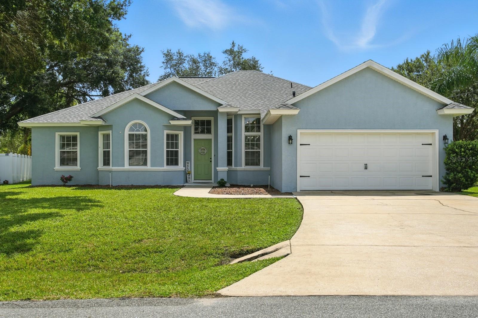 Welcome to 41 Privacy Lane, a home that truly checks all the boxes! Built in 2004 and thoughtfully updated, this 4-bedroom, 2-bath beauty blends comfort, style, and peace of mind with a brand-new roof (2025) and newer AC (2022)!
Step inside and you’ll be greeted by a bright, open layout where the kitchen flows seamlessly into the dining and living areas—perfect for casual weeknights at home or hosting family and friends. The primary suite offers dual vanities, a Roman soaking tub, walk-in shower, and a spacious walk-in closet. On the other side of the home, you’ll find large secondary bedrooms and a roomy guest bath, giving everyone the space they need without sacrificing connection.
Outside, the backyard feels like your own private park—imagine sipping morning coffee on the patio, unwinding in the evenings, or stargazing under the Florida sky.
Best of all, this home puts you close to everything you love about Palm Coast living: Flagler Beach, shopping, top-rated schools, golf, medical centers, and an easy drive to St. Augustine, Daytona Beach, and Ormond Beach!
41 Privacy Lane is ready for its next chapter—will it be yours? Schedule your private showing today!