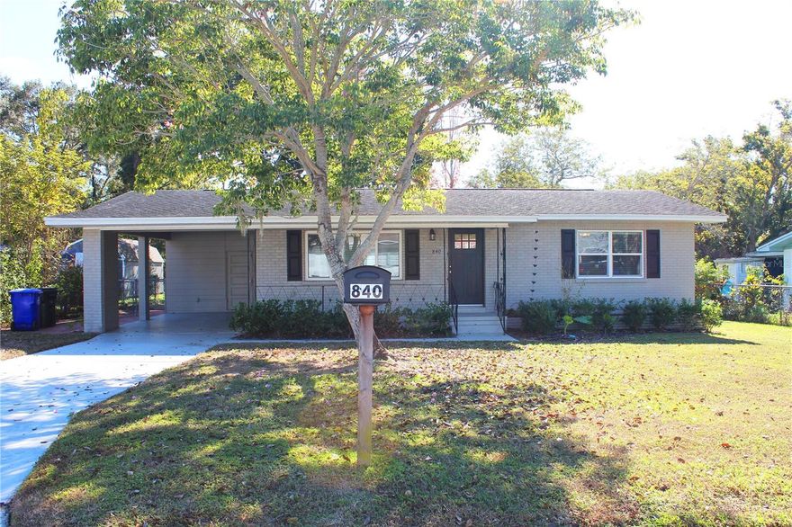 Welcome to your new Florida home! This renovated 2 bedroom / 1 bathroom home sits ideally and centrally located in south Lakeland. Just
minutes away from downtown Lakeland, Polk Parkway, S Florida Ave, Harden Blvd and more. The home features an updated kitchen with stainless steel appliances, granite counters, new tile floors and plenty of storage. The refinished hardwood floors flow throughout the home with the exception of the kitchen and bathrooms featuring new tile floors. The home has new electrical, new plumbing, new roof, fresh interior and exterior paint and more. There is a covered front porch, carport, screened in back porch and an oversized fenced in back yard. Yard care is included in the monthly rent. All applicants must pass a credit and criminal background check. No exceptions. Hurry and schedule your showing today, this property won't last long.