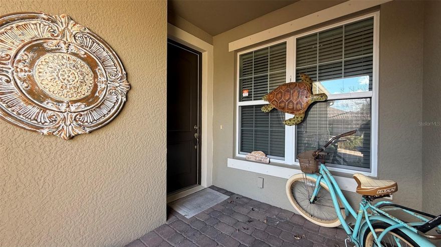Welcome to this beautifully designed Tuscan-style Bayport villa in the heart of Wellen Park — where timeless architecture meets modern comfort.

This sought-after open floor plan offers light-filled living spaces perfect for entertaining and everyday relaxation. The main living and wet areas feature elegant 17” x 17” tile flooring, creating a seamless, low-maintenance flow throughout.

The spacious kitchen is the centerpiece of the home, showcasing:

Stainless steel appliances,

Granite countertops,

Breakfast bar for casual dining,

42” upper cabinets offering abundant storage,

Privately situated at the back of the home, the owner’s suite provides a peaceful retreat. Highlights include:

Tray ceiling detail,

Dual sinks,

Large walk-in shower with built-in seat,

Generous walk-in closet,

Enjoy added privacy with a private lot setting, perfect for quiet mornings or relaxing evenings.

Located within a gated neighborhood of thoughtfully crafted homes, residents enjoy fun-filled, resort-style amenities open year-round. This vibrant community sits in the hub of Wellen Park, close to River Road and offering convenient access to I-75 — making travel, dining, shopping, and beaches easily accessible.

This villa delivers the ideal combination of style, comfort, privacy, and location — a true Florida lifestyle opportunity.