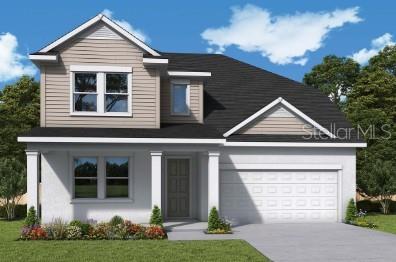 Under Construction. Come see why the Edie plan won 1st place in the Parade of Homes. You'll be delighted by the timeless comforts and attention to detail of The Edie floor plan by David Weekley Homes. Expertly placed energy-efficient windows bathe the open-concept foyer, great room, and kitchen with natural light. The gourmet kitchen is designed with the chef in mind and includes an oversized pantry and upgraded kitchen. Leave the outside world behind and luxuriate in the downstairs Owner's Retreat, featuring a contemporary ensuite bathroom and spacious walk-in closet. Additional bedrooms are situated on the second floor, offering ample privacy, plenty of storage and places to grow. Relax on your covered lanai overlooking a private backyard that backs up to trees. Build your future and make new memories in charming Oakfield of Mount Dora. **Qualified buyers may be eligible for a substantial flex incentive on select Quick Move-in homes when the home purchase is financed with Grace Home Lending!** See a David Weekley Homes Sales Consultant for details. Offer only valid for a limited time. Enjoy all the nearby conveniences Oakfield at Mount Dora has to offer. Walk to Publix from inside the community. Grantham Point boat ramp and lighthouse is a 6-minute drive. Downtown historic Mount Dora at Donnely Park is a 6-minute drive. Advent Health Waterman Hospital is a 15-minute drive. Target and Walmart are 11 minutes away. The 453 Expressway on ramp is 5 minutes from Oakfield giving you easy high speed access South towards Winter Garden via 429 or North towards Sanford via the new Wekiva Parkway.