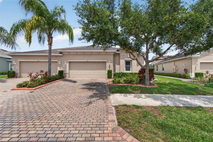 One or more photo(s) has been virtually staged. Welcome to easy Florida living in the heart of Sun City Center! Located in the desirable Verona community, this beautifully maintained Banyan floor plan villa offers the perfect blend of comfort, convenience, and low-maintenance living in one of the area’s most sought-after 55+ settings.

This spacious home features 2 bedrooms, 2 bathrooms, plus a versatile den/office, all within a bright, open layout. The popular Banyan design is known for its functional flow and inviting living spaces, ideal for both everyday living and entertaining.

The kitchen offers ample cabinetry and workspace, while the living and dining areas open seamlessly to a private screened lanai—perfect for enjoying morning coffee or relaxing evenings.

The primary suite includes a generous walk-in closet and an en-suite bath with a walk-in shower. A well-positioned guest bedroom and full bath provide comfort and privacy for visitors.

Major updates provide peace of mind, including a new roof (2022), new A/C (2023), and hurricane-impact windows (2019/2021).

Additional highlights include an oversized 2.5-car garage, an interior laundry room with utility sink, and abundant storage throughout—features that add both convenience and value.

Residents of Verona enjoy access to the exceptional amenities that make Sun City Center so popular, including golf courses, resort-style pools, fitness centers, and a wide variety of clubs and social activities. Ideally located near shopping, dining, medical facilities, and major highways, this home offers both tranquility and accessibility.

Don’t miss your opportunity to own this desirable Banyan model in Verona—schedule your private showing today!