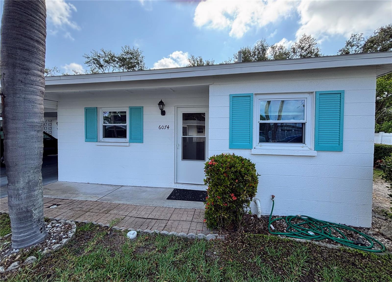 Nestled in a quiet little community, less than 30 minutes from Lido Key or Holmes beaches, this property is located at the end of a cul-de-sac. This prime location offers a larger yard and a private backyard patio with mature trees to provide plenty of shade to keep cool. This 55+ community offers great amenities to keep you active including a heated pool and clubhouse and takes the stress and worry of caring for your property by including all the grounds and exterior maintenance (including your 2-year-old roof) in your HOA for only $433/month! The value of this condo is unmatched with 2-bedrooms, 2-bathrooms, an enclosed Florida room and many updates including impact windows, a walk-in shower, and a brand-new refrigerator that was just purchase on 5/1/2025.
Make an appointment to see it before its gone!