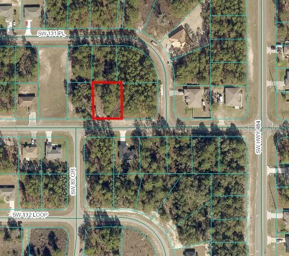 Great building lot near newer homes in desirable location of Marion Oaks.