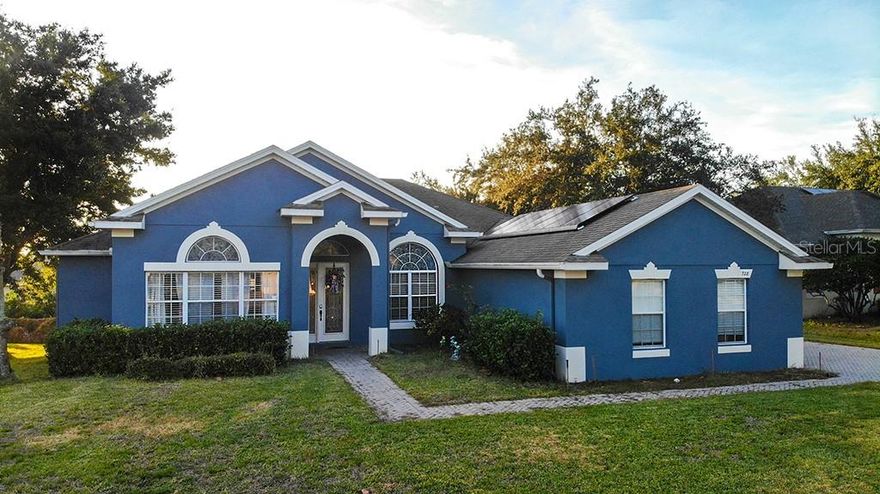 Step into comfort, efficiency, and style in this beautifully crafted 4-bedroom, 3-bathroom home offering 2,390 square feet of thoughtfully designed living space, complete with fully paid-off solar panels, a new HVAC system installed in 2023, and a water heater updated in 2019, making it ideal for modern, energy-efficient living. Inside, you are welcomed by formal living and dining rooms that provide flexible space for entertaining, working from home, or hosting gatherings, while the open family room and kitchen create a warm and inviting heart of the home. The kitchen features granite countertops, stainless steel appliances, and a bright breakfast nook with bay windows overlooking the backyard. A split-bedroom layout ensures privacy, with two bedrooms sharing a full bath, a third bedroom with access to another full bathroom just outside the door, and a spacious primary suite that offers a walk-in closet, garden tub, and step-in shower for a relaxing retreat. A three-car garage provides ample space for vehicles and storage, and the home’s convenient location near State Road 429 allows easy access throughout Central Florida, with Wekiwa Springs State Park, the West Orange Trail, and Lake Apopka nearby for outdoor recreation and nature lovers.