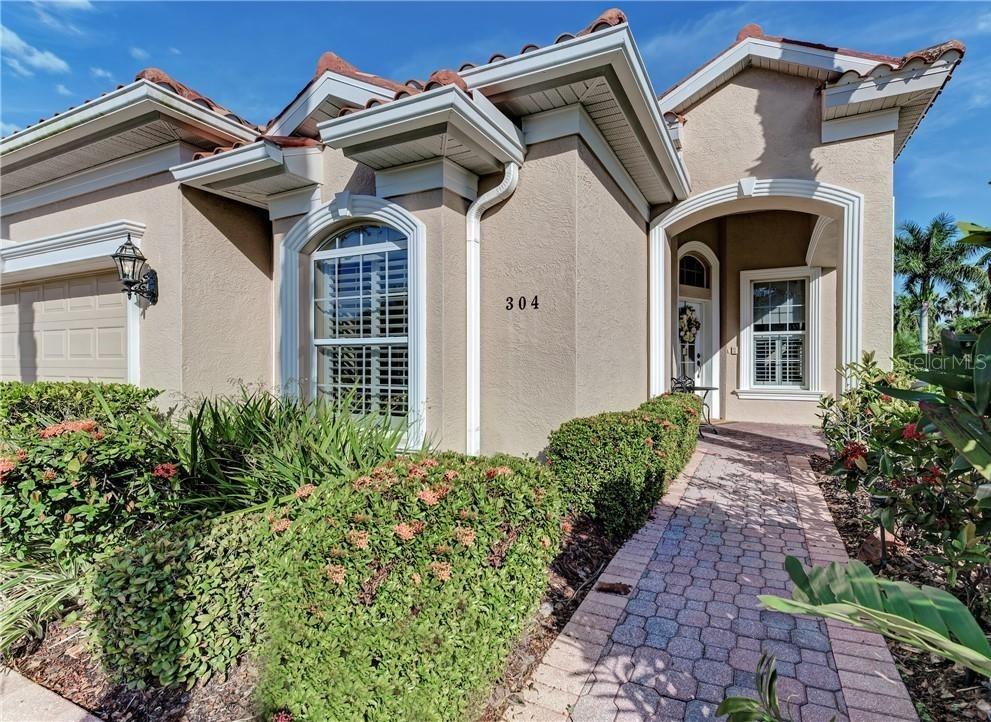 SEASONAL Furnished Rental: Well-appointed, two bedroom, two bath home located in the private, gated community of Northeast at Riviera Dunes. Tranquility abounds as you enter the gates! Perfect for those relocating, remodeling, building or enjoy working from home. The open floor plan adds easy versatility! There’s several dining areas (breakfast bar, nook and formal dining room), 10ft ceilings, private home office/den, inside laundry room with storage, spacious kitchen overlooking the living room and large screened lanai with oodles of storage space, Private ensuite Queen master retreat, 2nd bedroom features Comfy Queen accommodations. Located nearby is a full bath for guests. For your comfort, this turnkey home includes a 2 car garage with storage, private screened lanai with water view and BBQ grill. This Community features a bevy of amenities including an activity center with a year-round heated pool, tennis court, state-of-the-art fitness equipment, walking trail and security. Great location - within a 5 minute drive - downtown River Walk area, shopping, dining, groceries and I-275. Only 15 minutes to several beaches, Ellenton Outlet Mall and I-75. Starting the next chapter of your life - look no further. The owner will consider a small dog with proof of parasite control. NOT AVAILABLE NOV 2025 - APR 2026.