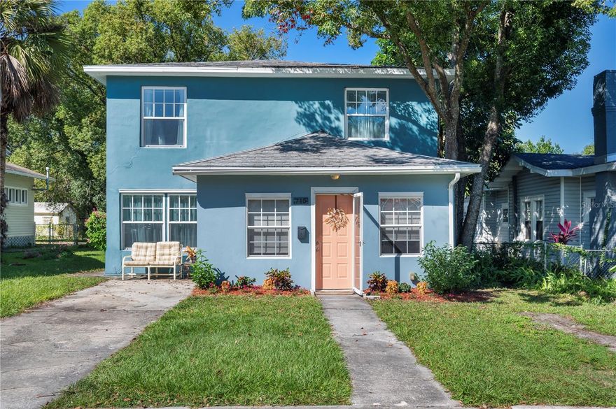 Welcome to 715 S. New York Ave! This charming 4-bedroom, 2-bath, two story home offers 1404 sq. ft. of comfortable living in Lakeland's historic Dixieland area. The main floor features a spacious living area, a dedicated dining room, a main- level bedroom and a full bathroom. The Kitchen sits at the back of the home with plenty of natural light, creating a bright and inviting space. 

Upstairs you'll find three additional bedrooms and a full bathroom, offering ample space and privacy. You'll also find a secondary entrance with direct access to the upper level, providing added flexibility and convenience. Perfect for creating a private entry for guests or visitors. 

Step outside and enjoy the screened-in back porch and spacious backyard, perfect for entertaining, relaxing and enjoying Florida's beautiful weather year-round.
 
Conveniently located near Hillcrest Coffee and just minutes from Lake Hollingsworth, Downtown Lakeland and Florida Southern College, this home places the best of the city right at your fingertips. 

It’s the perfect combination of character, comfort, and functionality. A home that is ready to welcome its next chapter! 

Schedule your private showing today!