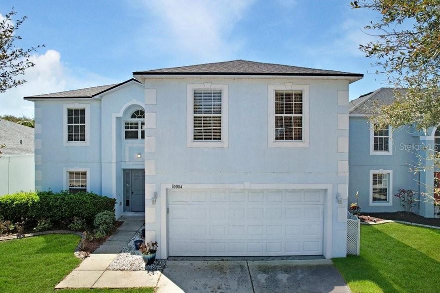 Take a look at this priced-to-sell 4-bedroom, 3-bath home featuring several recent upgrades, including a new roof and beautiful luxury vinyl plank flooring throughout. The main level offers a versatile home office, spacious living area, and an open-concept kitchen that’s perfect for entertaining. Sliding glass doors lead to the backyard, creating a seamless indoor-outdoor flow for gatherings and relaxation. Upstairs, you’ll find all four bedrooms, providing privacy and separation from the main living areas. A large loft adds additional flexible space, perfect for a media room, playroom, or second living area. Located in the desirable Covewood community, residents enjoy NO CDD fees and low HOA costs, making this home an exceptional value. Come see why this wonderful home is ready to welcome YOU!