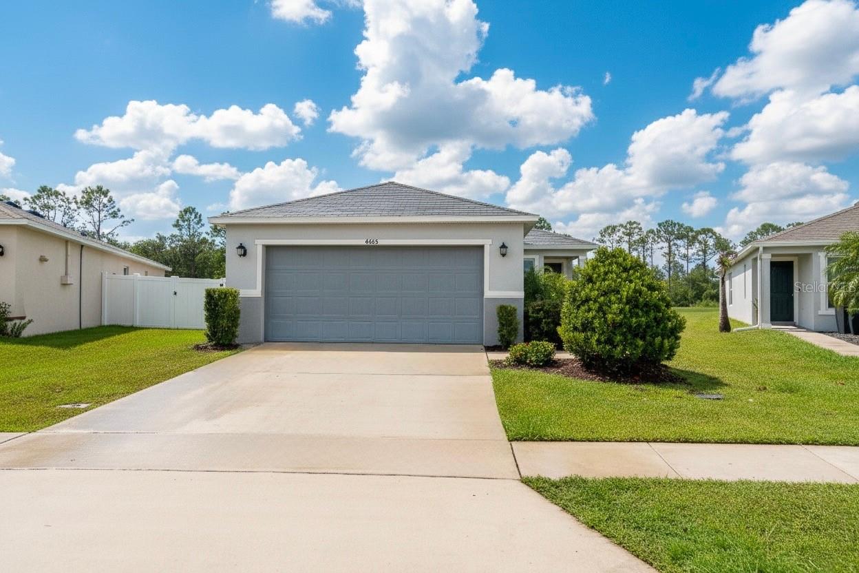 Step inside this beautiful 4 bedroom, 2 bath, concrete block home with open floor plan. Bright and spacious kitchen equipped with stainless steel appliances, large island with sink, and tons of cabinet storage! Enjoy your own private retreat with large primary bathroom and separate vanity area. Upgraded lot .22 acres on conservation with no rear neighbors, private vinyl fending and full 2 car garage. Plenty of room for a pool!
Gramercy Farms has a LOW HOA and features Basketball Court, Dog Park, Picnic Area and Playground.
Just 5.2 miles to St. Cloud Lake Front, 5.2 miles from Orlando Health St. Cloud Hospital and 7.8 miles from AdventHealth Centra Care. Commuters will appreciate easy access to US-192, which connects quickly to Kissimmee, Lake Nona, and Orlando International Airport.
Don’t miss this rare find with a modern home, private backyard, and excellent location all in one.