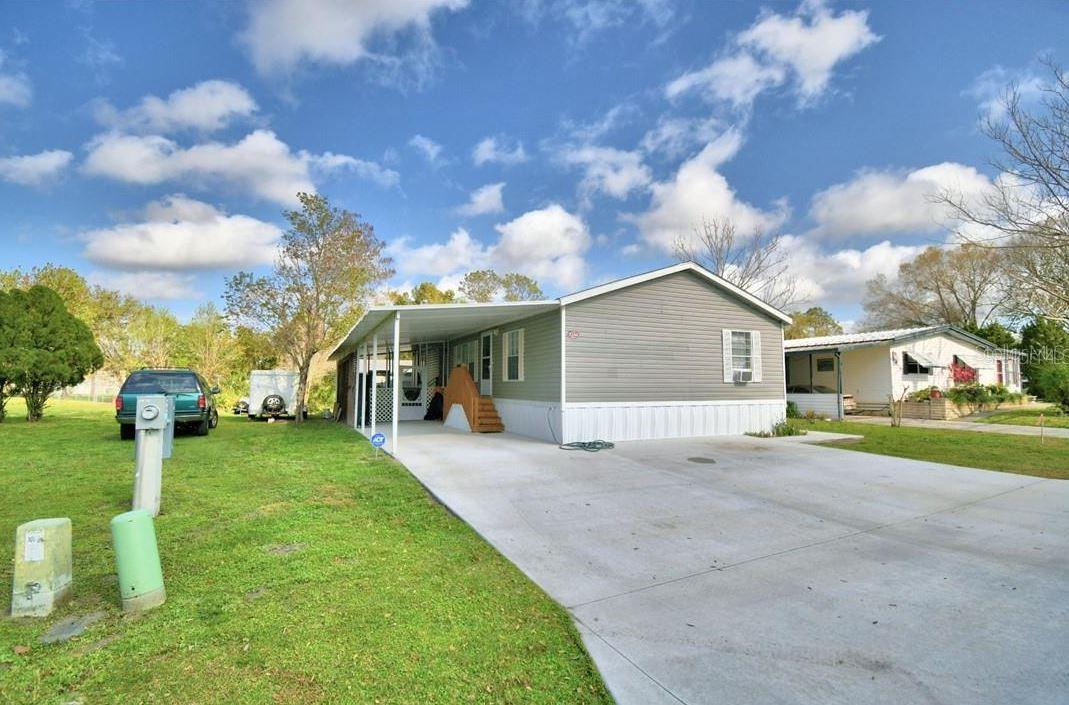 The seller is highly motivated and ready to make a deal. Welcome to your next great investment opportunity! Situated on a generous lot in a desirable Polk City location, this manufactured home at 5244 Golden Gate Blvd offers the perfect canvas for those with a vision. With 3 bedrooms and 2 bathrooms, the potential is vast. Newer Metal Roof 2021, Clay under the pad, Newer tiedowns, AC 3 Ton not working, Sheds with electricity hooked up. Home needs TLC, Sub flooring needs work. This property is priced to sell and offers a fantastic opportunity for an investor or a homeowner looking to build sweat equity. Contact me today to schedule your private showing and explore the possibilities!