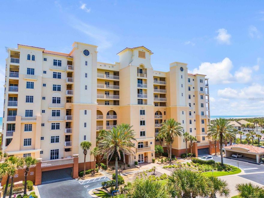 One or more of the photos has been virtually staged.  Welcome to this beautiful direct 6th floor ocean front residence in the Andros at Minorca. Upon entering you will be awed by the ocean beauty from 8 foot glass doors.  Seldom do these coveted 3/2 direct oceanfront Sailfish floor plans become available.  This residence has received beautiful new white oak, LVP flooring throughout, freshly repainted, new quartz countertops in the kitchen, upgraded stainless steel appliances, wood cabinetry, closet pantry, new ceiling fixtures, fans and more.  The great room is spacious light and bright overlooking the ocean with access to a very large 15 foot wide, 9 foot deep balcony.  Wake up to the ocean sunrise from the wonderful primary suite, with two closets, walk-in and large wardrobe.  Spacious en-suite bath with double vanities, large garden tub, walk-in shower and private water closet.  The split plan offers a large second bedroom suite with closet and adjoining bathroom.  Bedroom 3 features double doors accessed from the entry and offers great options for use as a 3rd bedroom, den or home office.  Large inside laundry room with sink and more.  Across the hall from the residence is an owner storage closet.  Other amenities included assigned garage parking with garage door, secured lobby entrance, private beach access for the Dunes association at Minorca shared with only one other building.  Dunes association also has a wonderful pool, spa, outdoor kitchen and lots of pool decking with loungers, tables and chairs.  Guest parking also available.  This residence enjoys all the other Minorca amenties, including, 24/7 manned gated access, community pool heated in the winter months, spa, loads, of loungers and and furniture around the huge pool deck which has great sun, a multi-million dollar clubhouse which is being completely refreshed offering pool table, catering kitchen, TV area with 85" TV and electric fireplace, game tables and chairs, meeting and awesome entertaining space.  Full fitness center with cardio, free and machine weights, TV's, his and hers restrooms each with dry saunas, four HAR Tru Lighted tennis courts, activities building with lending library, newly refreshed pool pavilion with restrooms, gated riverfront access across the street with river pavilion with restrooms, marina with deep water boat slips often available to purchase separately the exclusive right to sub-lease, kayak storage racks to rent for your kayaking enjoyment.  Minorca adjoins Volusia counties 220 acre Smyrna Dunes Park with miles of walking trail with access to both the beaches. inlet, river, dog friendly beach and fishing pier.  Make an appointment to view this amazing move in condition residence and start the process of living this five star resort style living today!  All information is deemed accurate, measurements are approximate.  Buyers are responsible to verify all dimensions and other information deemed important to them.