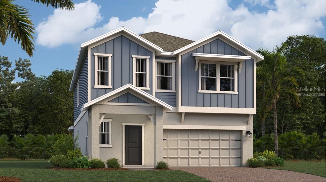 Under Construction. This new two-story Captiva has a modern layout with ample space to live and grow. On the first floor is an inviting open-concept floorplan that combines the kitchen, living and dining areas. Upstairs, five bedrooms surround a versatile loft, including the lavish owner’s suite with a spa-inspired bathroom and generous walk-in closet. Every home comes with Lennar’s Everything’s Included® promise, which includes new appliances as well as quartz countertops, blinds, and more in the price of your home. There are also home automation features such as keyless door locks and video doorbells in the Connected Home by Lennar®. Residents enjoy a relaxing resort style swimming pool, Clubhouse and playground. Enjoy DeBary and nearby nature reserves and parks like Gemini Springs Park for hours of outdoor recreation. With the nearby Sunrail Station, even more is at your fingertips. DeBary is the gateway to southwestern Volusia County, with direct access to I-4 and U.S. Highway 17/92 and serves as a corridor between Orlando, Sanford, and Daytona Beach. It’s what you have been waiting for book at appointment to visit the much anticipated “Rivington”!