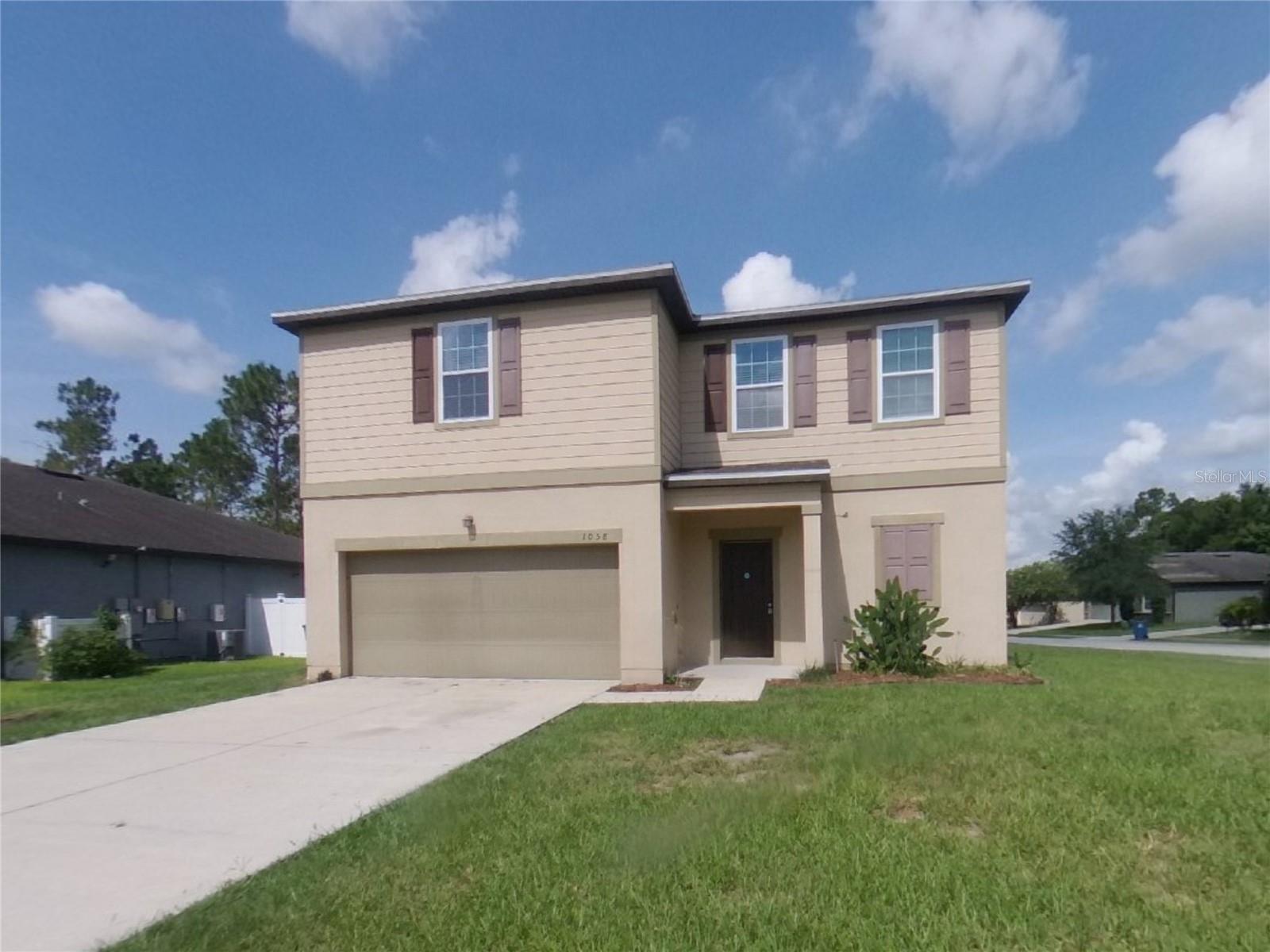 Take a look at this beautiful Two-Story home, Clean and Move-In Ready, featuring 4 bedrooms, 2.5 bathrooms, 2 car garage, SS Appliances, and approximately 1,986 heated square feet. HOA includes community pool (to confirm), Enjoy the freedom of a virtually maintenance free lifestyle while residing in a great community. Smart Home Tech - $21.95/mo; Washer/Dryer - $35/mo; High Speed Cable/Internet (if applicable by 3rd Party user) $55/mo; Renters insurance reqrd, Pool service (if applicable) is $150/mo, Septic System (if applicable)- $35/mo; Admin Fee - $150 after lease is generated. Applications are First Come First Serve basis. Variable Rent Option – go to “Apply” on website and select Term for monthly rental options. This home is professionally managed and maintained by Owner. You deserve single family rental living at its best!