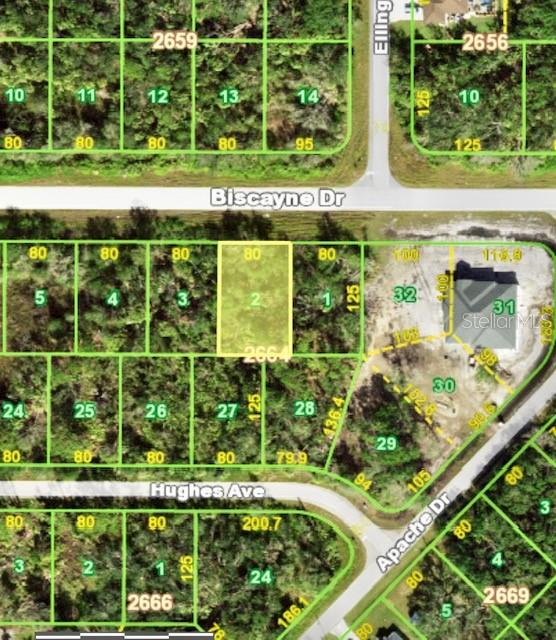 CITY WATER LOT. Located in a prime growing area of Port Charlotte, this lot is surrounded by new homes and ongoing development. Conveniently located near shopping centers, dining, and close to beautiful beaches.
This is a great opportunity to build your dream home in a nice part of town with no HOA, CDD fees.