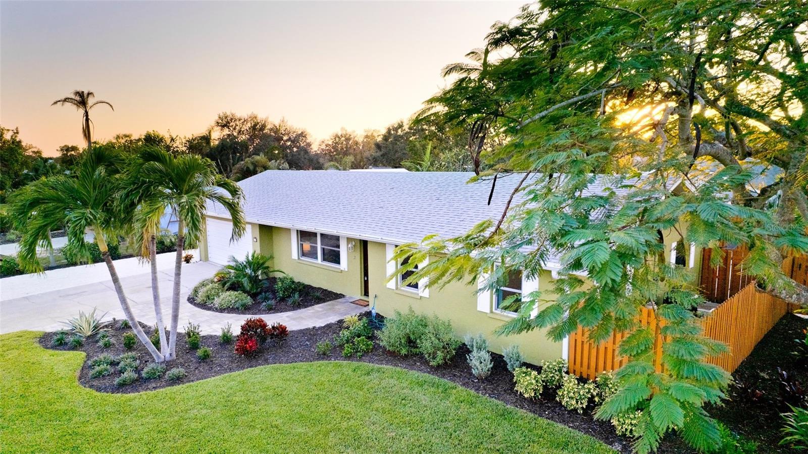 Incredible investor opportunity*Sold fully furnished and ready for vacation rentals*This meticulously finished pool home leaves nothing to do but to either move in or continue with the successful vacation rental business that is already in place. Located on a quiet street and minutes to the magnificent beaches of Anna Maria Island, the public boat ramp, and IMG Academy, this home provides the ultimate Florida lifestyle. Many new features include: new electrical, new landscaping and exterior lighting, new irrigation, new appliances, newly painted throughout, new flooring, new gutters, and the list goes on. Enjoy resort-style outdoor living from the screened porch or from the expansive resurfaced and renovated lanai with heated pool and spa, surrounded with lush landscaping that is beautifully illuminated at night. The primary suite provides an ensuite bathroom and access to the pool/lanai. The remaining two bedrooms are light and bright with ceiling fans and access to the hall bathroom. Fully fenced for privacy to enjoy your outdoor oasis. Reservations are in place for 2025 and into 2026 that can either be transferred to the new owner or cancelled, if so desired. This listing/owner consistently receives high ratings, designating it as an Airbnb Superhost property. An amazing opportunity awaits, whether you're ready to call paradise home or continue an established vacation rental business.