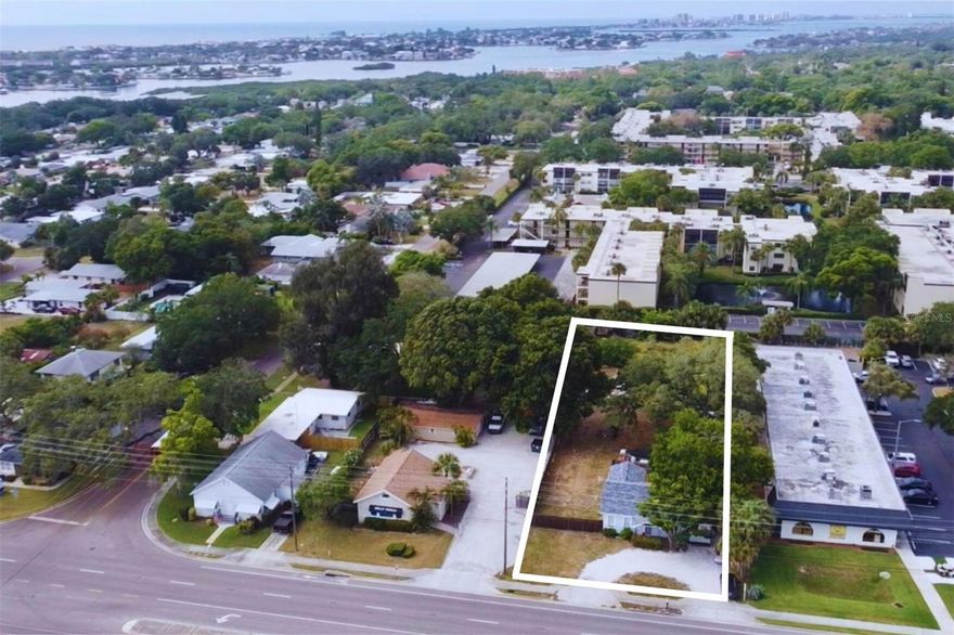 This two parcel sale includes the vacant commercial lot as well as 14255 Walsingham Rd (MLS U8243296).  Home is currently zoned residential but city is ready for it to be rezoned for business use.  Both lots give you .54 of an acre to develop or use as is.  The daily traffic count is over 17,000 vehicles per day, so there's fantastic opportunity for exposure. Just a short 2-3 minute drive to Indian Rocks Beach and a 35 minute drive to Tampa. Call me with questions.