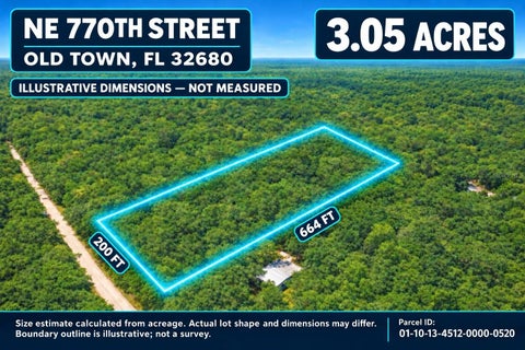 Photo of NE 770th Streets, Old Town, FL 32680 (MLS # TB8554868)