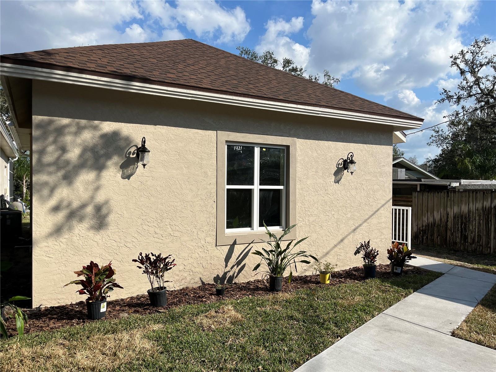Welcome to this charming NEW CONSTRUCTION 1 bedroom, 1 bathroom home located in Brandon, FL. This cozy house offers convenience and comfort! Lawn maintenance, electric (up t0 $100), water, sewer, and trash included! Gorgeous kitchen with quartz countertops, BRAND NEW stainless steel appliances, large walk-in pantry, and lots of cabinet space! Spacious full-sized laundry room with WASHER AND DRYER. Kitchen/Living room combo allows for easy living and entertaining, while the well-maintained yard provides a peaceful outdoor space with a LAKE VIEW from the screened back porch. Located in Brandon, this home is perfect for those seeking a low-maintenance lifestyle. Don't miss out on the opportunity to make this new home yours!