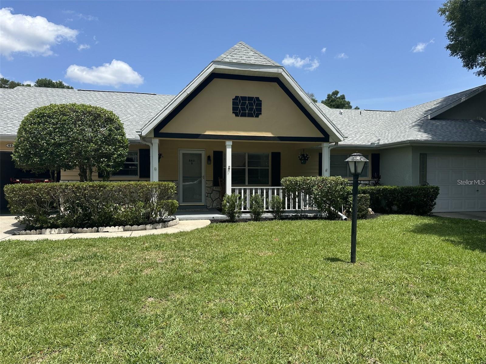 Are you interested in visiting On Top of The World? Why not rent for 7 months to a year to see if it fits your lifestyle. This villa is bright and airy, offering over 1500 square feet. It features a great Birmingham floor plan with light colors to suit any style. The villa includes a spacious lanai for evenings with friends or a cozy family/dining area right by the kitchen, perfect for a 6-person table or a sectional couch for the football crew. Meanwhile, the living room remains open for gatherings or holiday decorations. The kitchen is incredibly open and can accommodate multiple cooks with plenty of counter space. This rental is a must-see for anyone considering making On Top of The World their home or exploring options in Marion County.