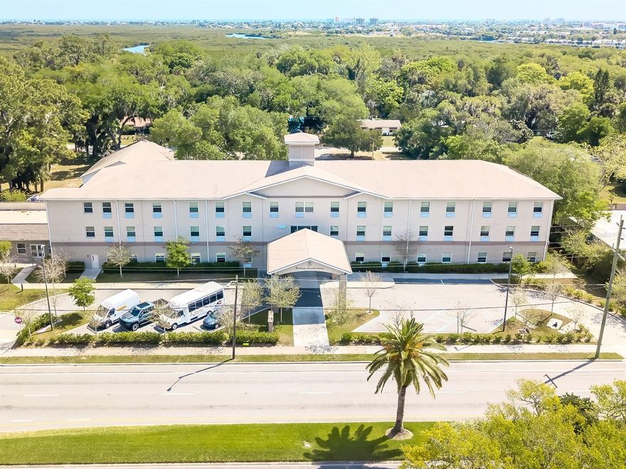 Walk into the beautiful reception area of marble flooring, chandeliers and fireplace.   One of the largest and nicest assisted living facilities in the area. Offering 43 rooms and up to 53 tenants with 5 of the rooms set up as 2 bedroom units. Only 4 years old from the ground up, this like new property comes with a whole property generator, heated pool, full rehabilitation and exercise center, full restaurant quality kitchen, dedicated dining area, chapel and theater room, separate wing for memory care, ice cream shop, hair salon  and so much more. Nothing was left out when this plan was put into place. The owner is relocating to another city and this is such a rare opportunity that it wont last long. If ALF is not for you then you can always turn it into a hotel/motel or apartments if you prefer. All information is intended to be accurate but is not guaranteed. ;Water: City