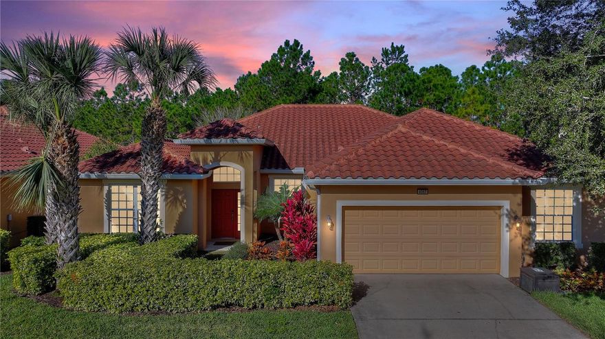 Welcome to an exceptional single-story pool home located on a premium conservation-view lot in the award-winning Solterra Resort. With no rear neighbors, serene nature views, and a spacious open layout, this fully furnished residence is truly move-in ready and ideal as a primary home, second residence, or high-performing vacation rental.

The home offers 2,852 sq ft of heated living space according to county records, plus an additional approximately 400 sq ft fully finished and air-conditioned game room, bringing total usable indoor space to about 3,300 sq ft. Unlike many homes in the community, this converted game room is fully climate-controlled, making it a true year-round living and entertainment space.

Inside, enjoy 12-foot ceilings, 8-foot doors, and tile flooring throughout. The open floor plan provides seamless sightlines from the great room, dining area, and kitchen to the private pool and covered lanai, creating a bright and welcoming flow.

The home features three distinct indoor gathering spaces:
• Spacious great room with home theater setup
• Separate retreat/lounge ideal for reading or relaxing
• Climate-controlled game room with multiple recreation options

The gourmet kitchen includes granite countertops, stainless steel appliances, a breakfast bar, and ample cabinetry, all overlooking the living areas and pool.

Bedroom configuration includes:
• Two king suites with walk-in closets and ensuite baths
• Primary suite with direct pool access and dual-shower bath
• One queen suite with private bath
• Two twin bedrooms sharing a full bath

All bedrooms feature flat-screen TVs and ceiling fans.

Outdoors, enjoy a 30’ x 40’ screened pool and patio, west-facing for afternoon sun, with heated pool, covered lanai, child safety fence, lounge seating, outdoor dining, and grill setup.

Solterra Resort offers resort-style amenities including a grand clubhouse, heated pool, lazy river, water slide, fitness center, tennis courts, playground, café/bar, and 24-hour gated security.

This home has served as both a personal retreat and a highly rated vacation rental with strong guest demand. Single-story homes with conservation views are exceptionally rare in this community, offering privacy, accessibility, and long-term value.