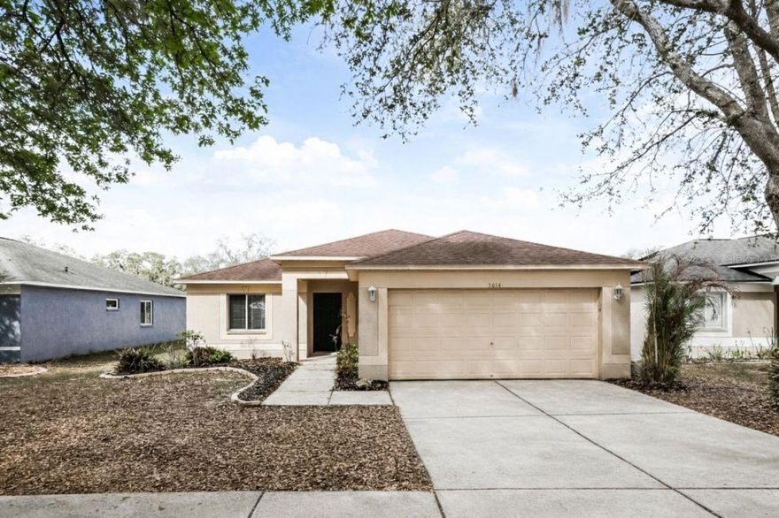 This 3-bedroom, 2-bath home features vaulted ceilings and a bright, open layout that enhances the spacious feel of the main living areas. The updated kitchen showcases updated cabinets, new quartz counters, and a stainless appliance package including range, microwave, and dishwasher, offering both style and functionality. Fresh interior paint and new light fixtures create a clean, modern look throughout the home, while both bathrooms have been refreshed for a polished finish. Comfortable bedrooms provide flexible living space, and the screened patio offers a relaxing spot to enjoy the backyard while staying shaded and comfortable. A well-designed home with inviting spaces for everyday living and entertaining.