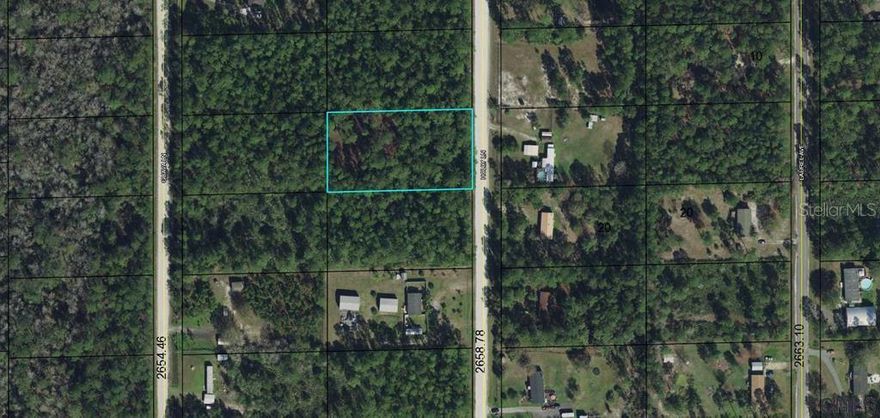 Property zoning allows a Manufactured Home. Enjoy the county life, bring your toys and animals.