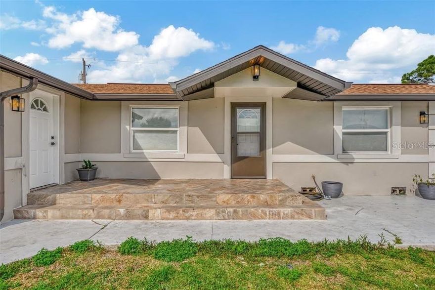** THE RENT INCLUDES GROUNDS CARE, WATER AND ELECTRIC! ** BEAUTIFUL 2 BEDROOM 1 BATHROOM TRIPLEX LOCATED MINUTE FROM THE WARM MINERAL SPRINGS! ** This home has been completely updated. When you walk in you will be pleasantly surprised by how the light gray laminate flooring, large windows and fresh paint give this unit a light, bright and open feel. The kitchen features brand-new stainless-steel appliances, plenty of cabinet and counter space and opens up to the eating and living space. Both bedrooms come with plenty of space for a queen size bed. The bathroom is also completely updated and features a walk-in shower. Washer and dryer is located in the back of the home and is shared by the other 2 units. Call today for you private showing. ** CURRENTLY UNFURNISHED, PETS WELCOMED!**
